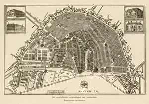 Map / Netherlands / Amsterda