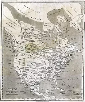 Albion Gallery: MAP / NORTH AMERICA C1800