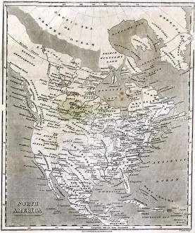 Albion Gallery: MAP / NORTH AMERICA C1800