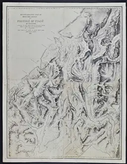 Quarterly Prints: Map of the north west district of Otago, New Zealand