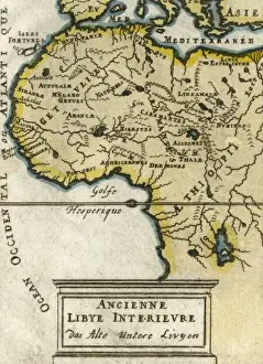 Map / Nw Africa 1719
