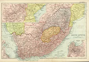 Boer Collection: Map /s Africa / Boer C1898