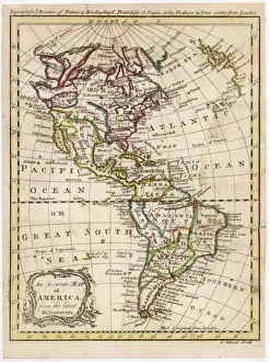 Map &s America C1750
