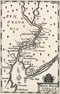 Map / USA / Pennsylvania 17C
