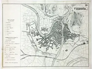 Plan Prints: Map of Verona