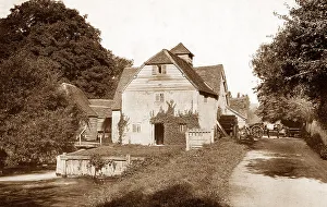 Mapledurham Prints: Mapledurham Mill early 1900s
