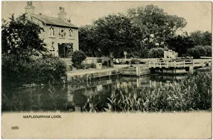 Lock Collection: Mapledurham Lock, Berkshire