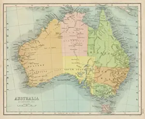 Maps / Australia 1860S