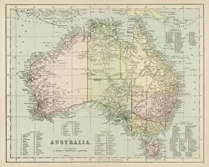 Post Gallery: Maps / Australia Post-1876