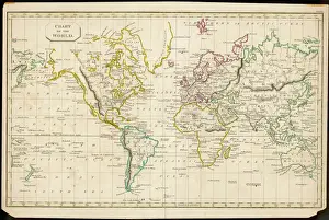 1827 Prints: MAPS / WORLD / 1827
