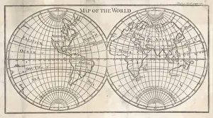 Maps / World, Late C18