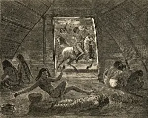 Heals Prints: Mapuche Medicine Woman
