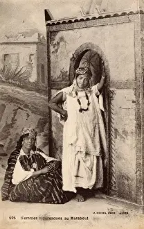 Algerian Prints: Marabout, Algeria - Study of two Moorish Women
