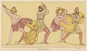 Athenians Prints: Marathon (Church)