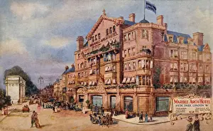 Overlooking Prints: Marble Arch Hotel, London