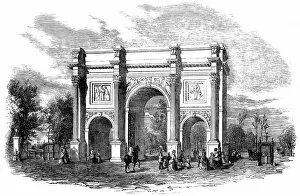 Images Dated 20th November 2004: Marble Arch, London, 1851