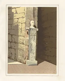 Belles Prints: Marble bust of the owner from the House of