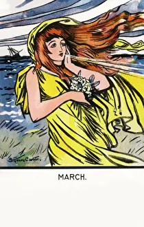 Winds Prints: March. Goddess Hrede