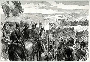 Crimean Collection: The March Past, Battle of Kinburn, 17 October 1855, Crimean War Date: 1855