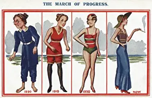 Beachwear Prints: The March of Progress - Changing Womens Beachwear Fashion