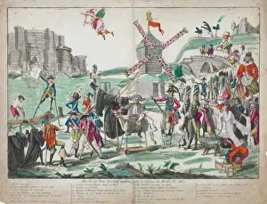 Marche Prints: Marche du Dom Quichotte moderne pour la deffence du Moulin d