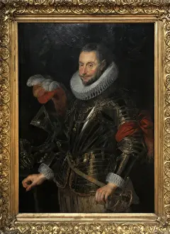Flanders Prints: Marchese Ambrogio Spinola (1569-1630) by Peter Paul Rubens (