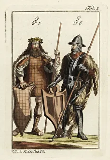 Marcomanni and Quadi warriors