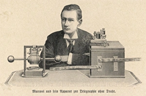 Guglielmo Gallery: Marconi and Apparatus