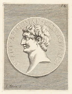 Joseph Testana Prints: Marcus Antonius, Roman politician and general, 83-30 BC