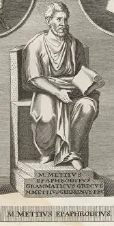 Grammar Prints: Marcus Mettius Epaphroditus, Ancient Greek grammarian