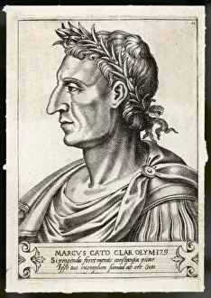 Elder Collection: Marcus Porcius Cato, Roman statesman