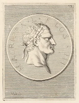 Orator Prints: Marcus Vipsanius Agrippa, Roman general, statesman and architect