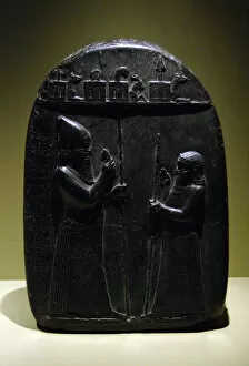 Images Dated 9th April 2008: Marduk-apla-iddina II or Marduk-Baladan. Kudurro (stela)