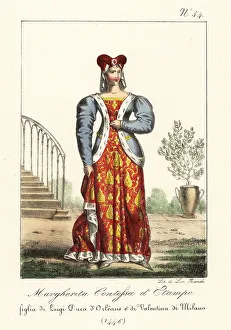Italian Edition Prints: Margaret, Countess of Vertus and Etampes, 1446