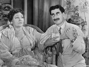 Dumont Prints: Margaret Dumont (with Groucho Marx) wearing Dolly Tree