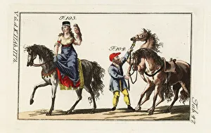 Dwarf Prints: Margaret I, Countess of Flanders, and Turold