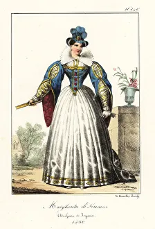 Margaret of Lorraine, Duchess of Joyeuse, aged 16, 1580