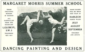 Forming Prints: Margaret Morris Summer School Advertisement