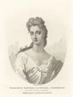Margaret Sawyer, Countess of Pembroke, died 1706