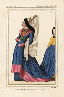 Femme Prints: Margaret Stewart, Dauphine of France 1424-1445