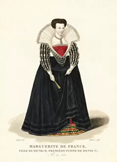 Margaret of Valois, first wife of King Henry IV, 1552-1615