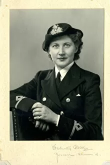 Images Dated 9th May 2017: Margaret Woodyear, WRNS