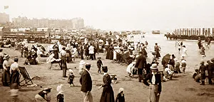 Margate sands in the early 1900s