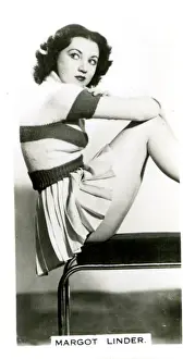 Beauties Prints: Margot Linder, actress
