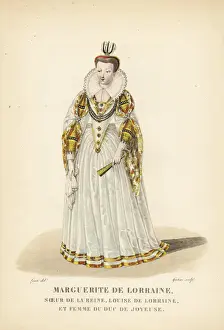 Lorraine Prints: Marguerite of Lorraine at her wedding ball, 1581