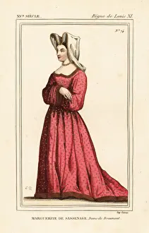 Beaumont Prints: Marguerite de Sassenage, Lady Beaumont d. 1471