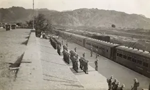 Frontier Prints: Mari Indus Railway Station, North West Frontier Province