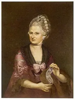 Bonnet Prints: Maria Anna Mozart / Mother