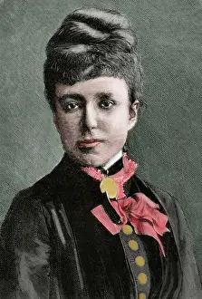 Maria Christina of Austria (1858-1929). Queen of Spain. Seco