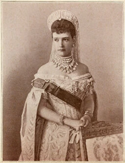 Consort Collection: Maria Feodorovna consort of Emperor Alexander III
